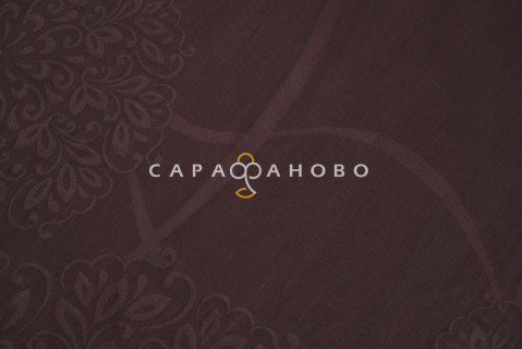 Ткань Сатин жаккард 100% хлопок 245 см рис TM 1903 А+В