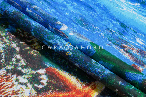 Бязь набивная 150 см рис 1455