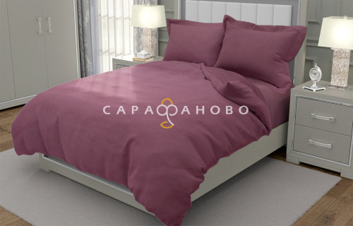 Ткань Перкаль 220 см рис. 861014 Винный