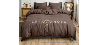 Ткань Микрофибра однотонный 220 см 80 гр диз 17-1418 TPX Мокко (К+) 