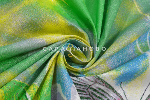 Бязь набивная 150 см рис 1407