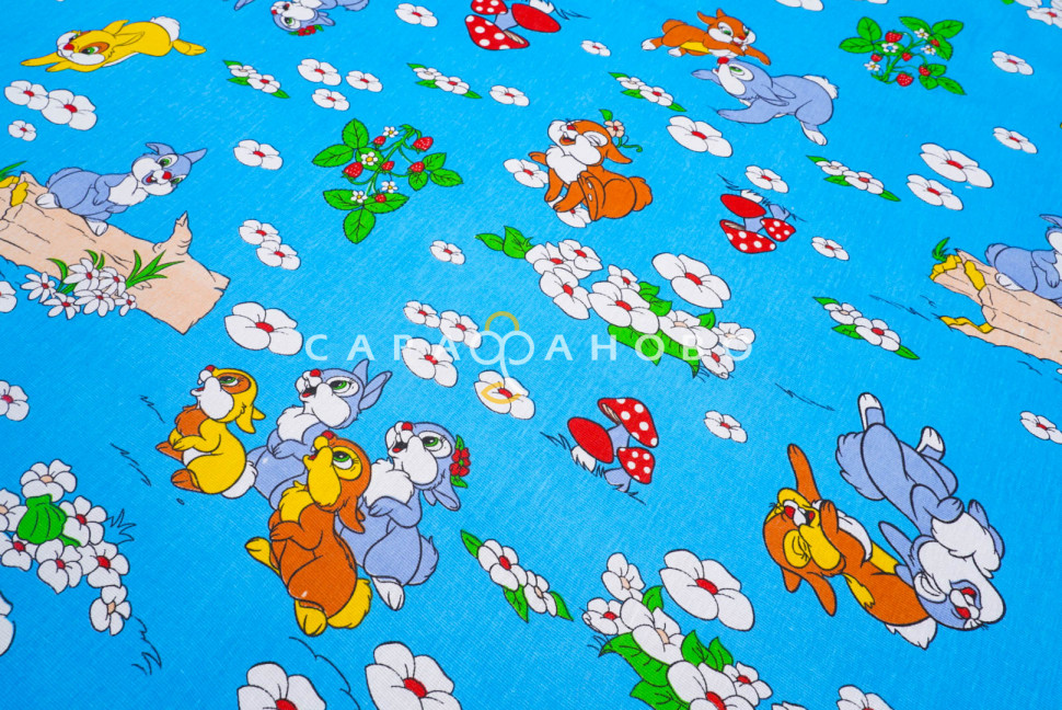 Ткань Бязь 150 см 100 гр/м2 рис. 3030-1