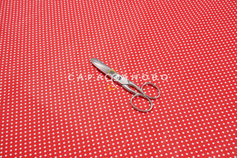 Ткань Бязь 150 см 120 гр Мелкий горошек 1590-28