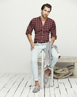 Ткань Фланель «Престиж» 150 см Мужская коллекция Алваро рис 21194 вид 1