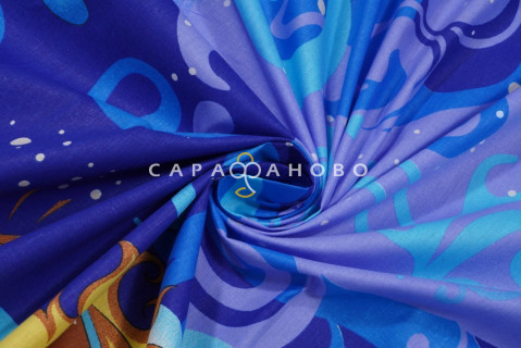 Ткань поплин 150 см детский рис 1605