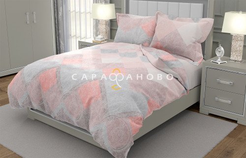 Ткань Бязь Комфорт 220 см "Эффект" рис 6520 вид 1