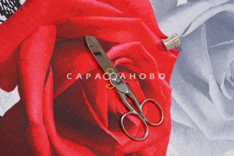 Ткань Бязь 220 см Письмо Татьяне рис 11302 вид  1