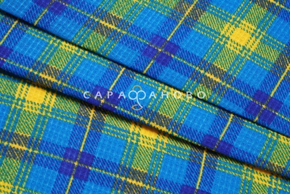 Ткань Вафельное полотно 50 см 200 гр рис 1170 вид 3