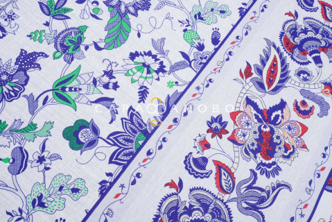 Ткань Бязь 220 см рис.  9253-1 "Старина"