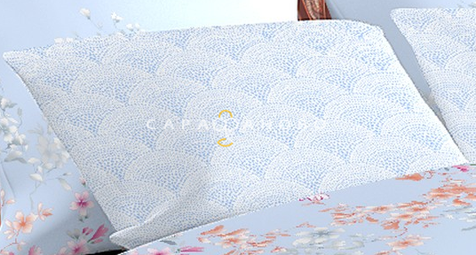Ткань Бязь Фея 220 см 120 гр рис 7661 Журавли 2