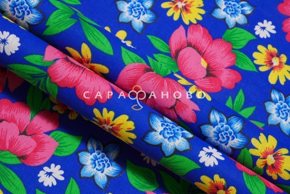 Ткань бязь 150 см плательная коллекция рис 1498