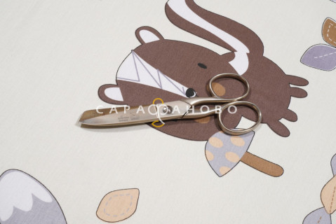 Ткань сатин детский премиум 155 см. 956-823 Основа (Китай)