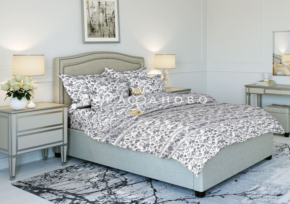 Ткань Бязь 220 см рис. 9253-2 