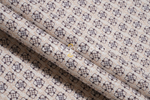Ткань Поплин 220 см рис. 4579-1 Италия(компаньон)
