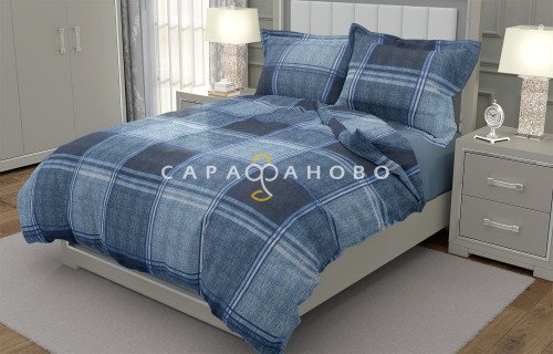 Ткань Бязь Комфорт 220 см рис 15923 вид 1 Tweed основа