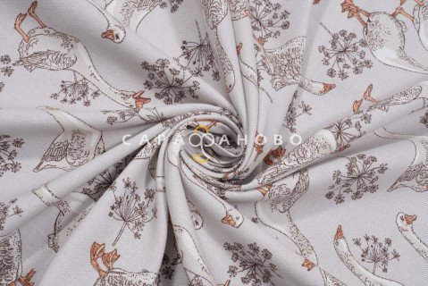 Ткань Рогожка 150 см рис 20730-1
