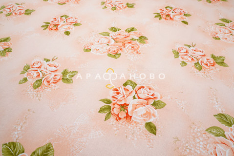 Ткань Бязь 150 см ГОСТ рис 6744-2