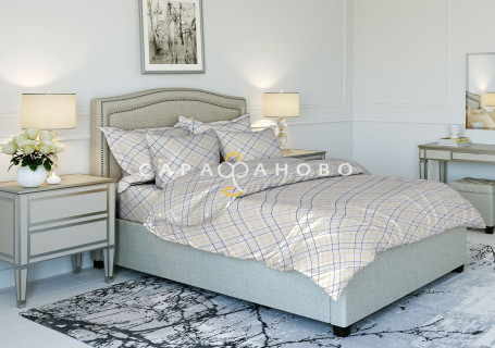 Ткань Бязь 220 см рис.  70050-2 "Честер"