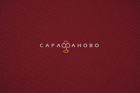 Полотно вафельное 150 см (7х7) гл/кр №036 Бордо