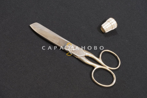 Ткань Грета гл/кр 150 см 195 гр Чёрный 01