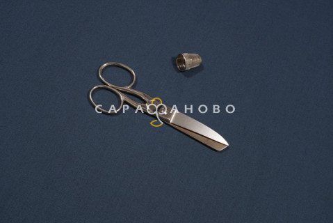 Ткань Саржа 150 см 260 гр №306 Тёмно-серый