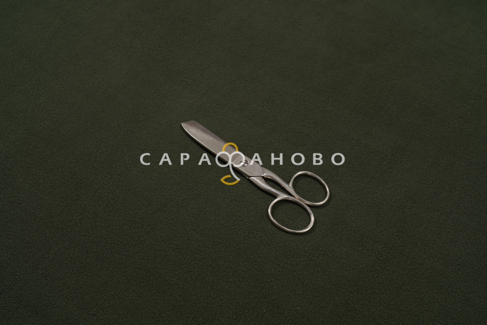Ткань Флис 150 см 180 гр цвет Хаки 19-0414