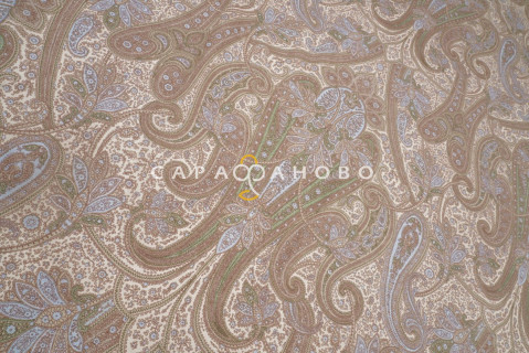 Ткань Перкаль 220 см рис. 192671 Кашмир 1 (основа)