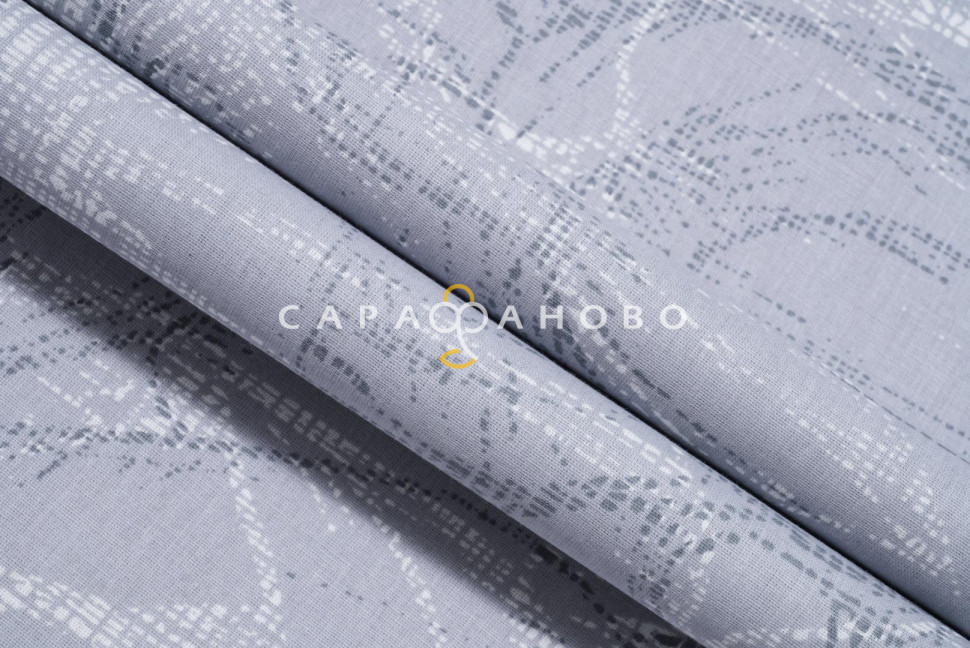 Ткань Перкаль 220 см рис. 660661 Тишина ночи (компаньон)