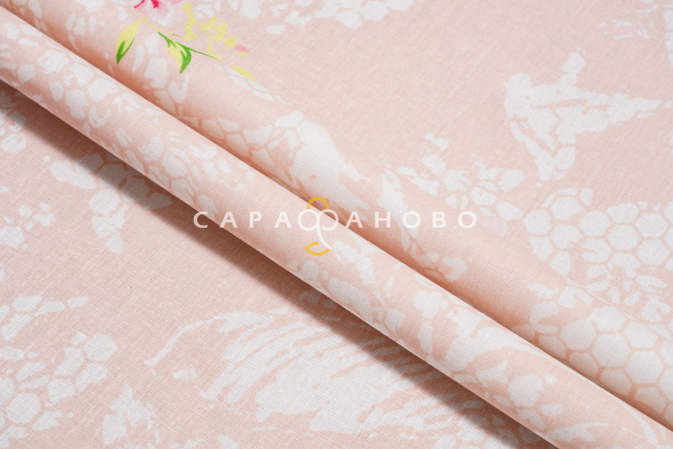 Ткань Бязь 150 см 120 гр рис 611-1