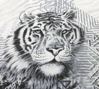 Ткань Перкаль 220 см Коллекция "Премьер" Книга джунглей компаньон 1, миниатюра 3