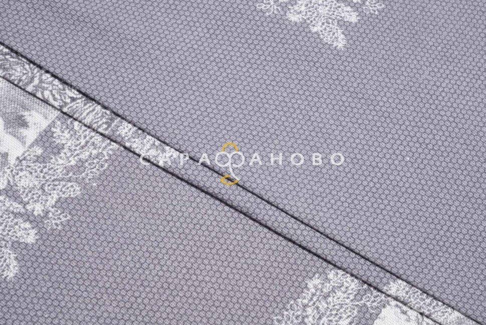 Ткань Рогожка 150 см рис. 11472-1 Сочельник