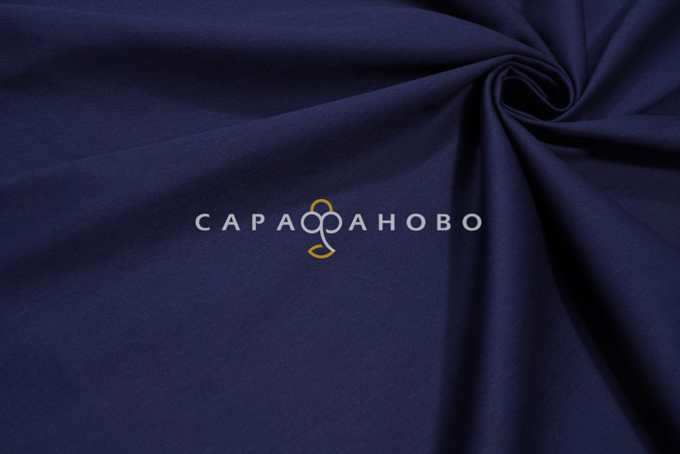 Ткань Саржа 150 см 240 гр/м2 №269 Синий