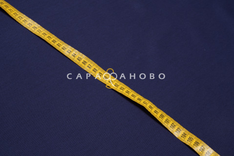 Ткань Саржа 150 см 260 гр №269 Тёмно-синий с ВО