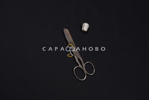 Ткань Саржа 150 см 240 гр/м2 №316 Черный