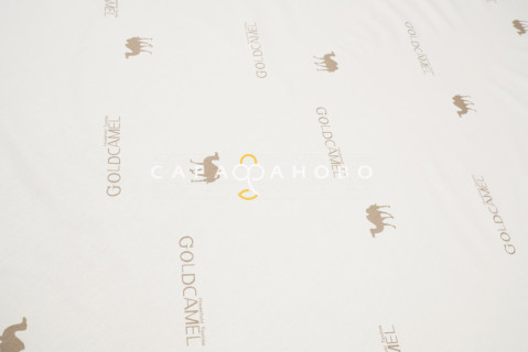 Ткань Тик 100% хлопок 220 см набивной диз GOLD CAMEL М