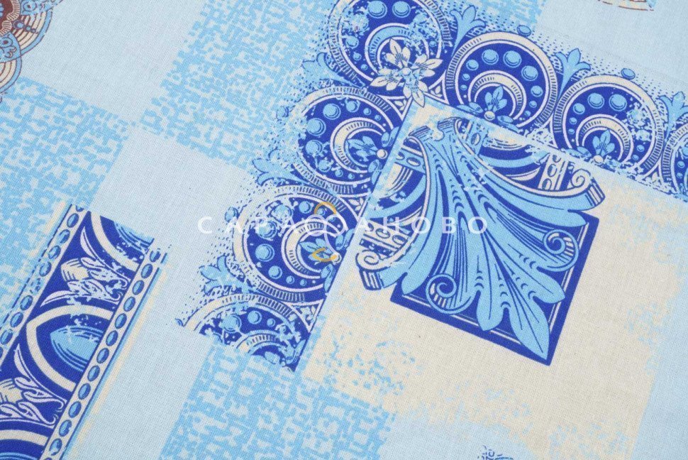 Ткань Бязь 150 см рис. Арабески вид 4