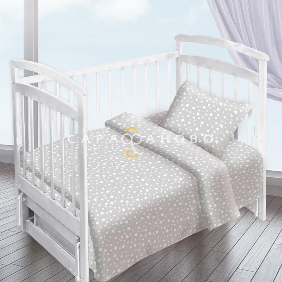 Ткань Бязь Комфорт 150 см 13165-4 Звезда