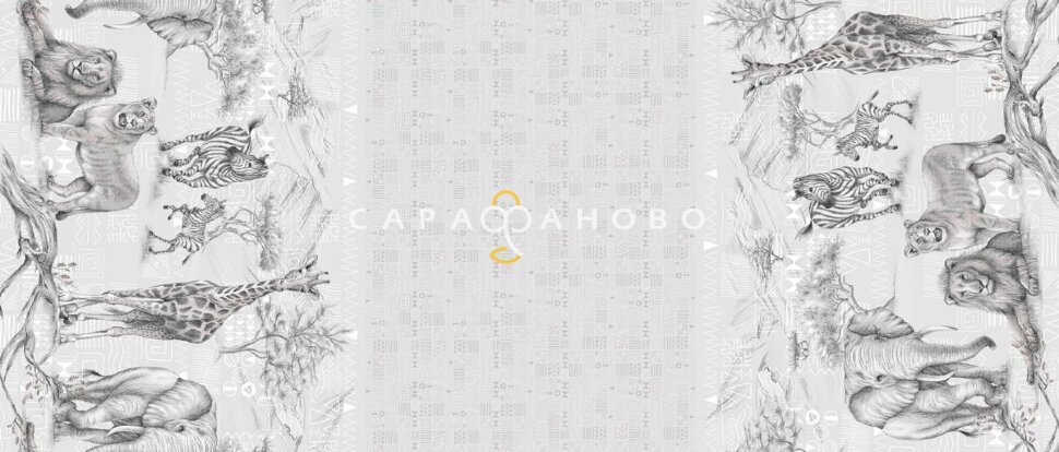 Ткань Рогожка 150 см арт. 904 рис 29076 вид 2 Сафари