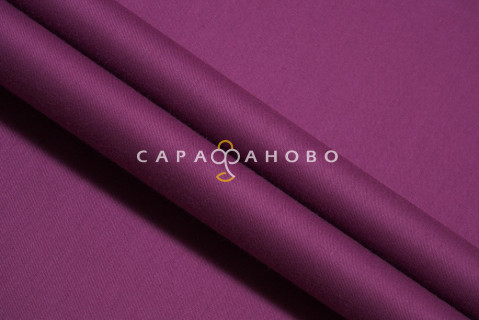 Ткань Сатин 220 см рис. 35001 Баклажан