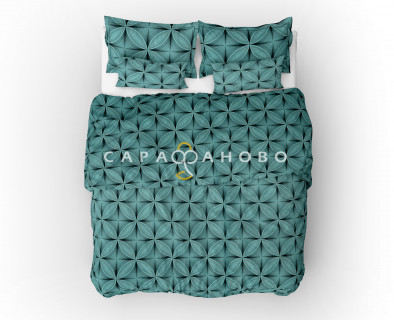 Ткань бязь 220 см 120 гр рис  Энигма 3/2