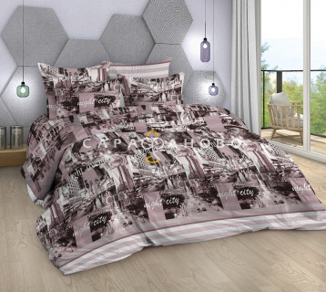 Ткань Бязь 220 см рис. 12498/1 Стрит