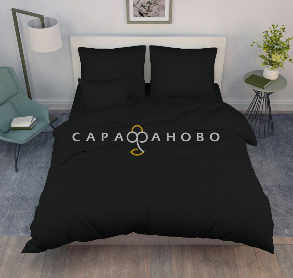 Ткань Бязь 220 см 120 гр гл/к Черный